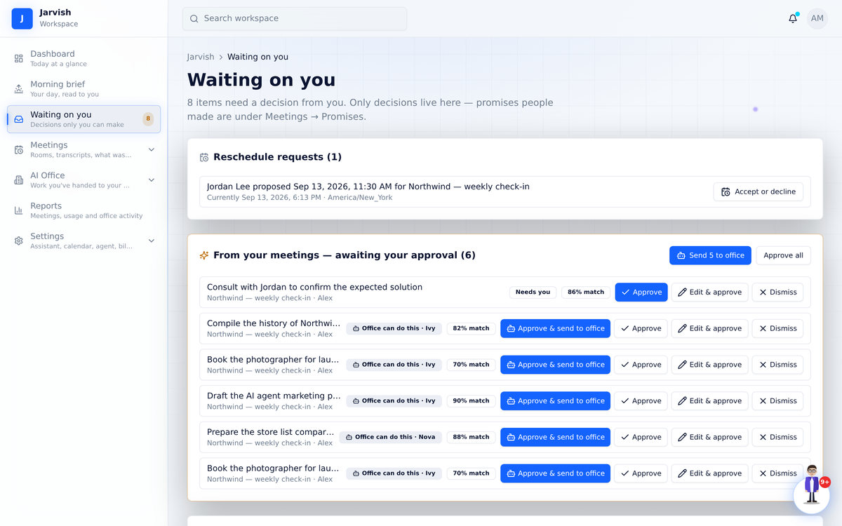 Waiting on you page